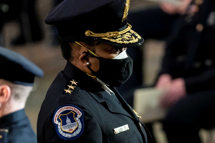 US Capitol Police Acting Chief Yogananda Pittman.