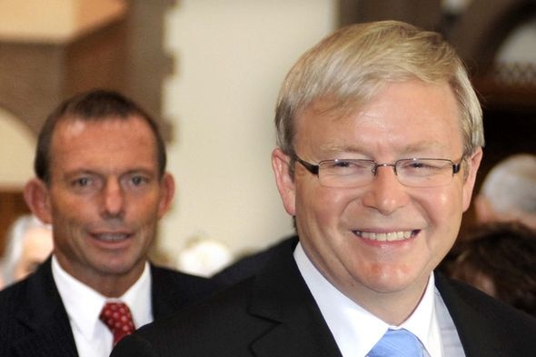 Tony Abbott, like Kevin Rudd in 2007, has shown he's prepared to sacrifice policy for politics (AAP)