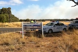 Police road block on Yelverton Road