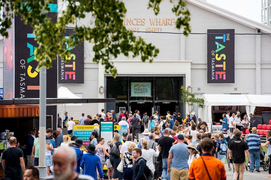 Taste of Tasmania entrance