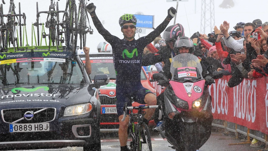 Visconti wins 15th Giro stage