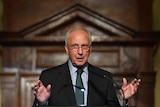 Former prime minister Paul Keating speaks at a book launch