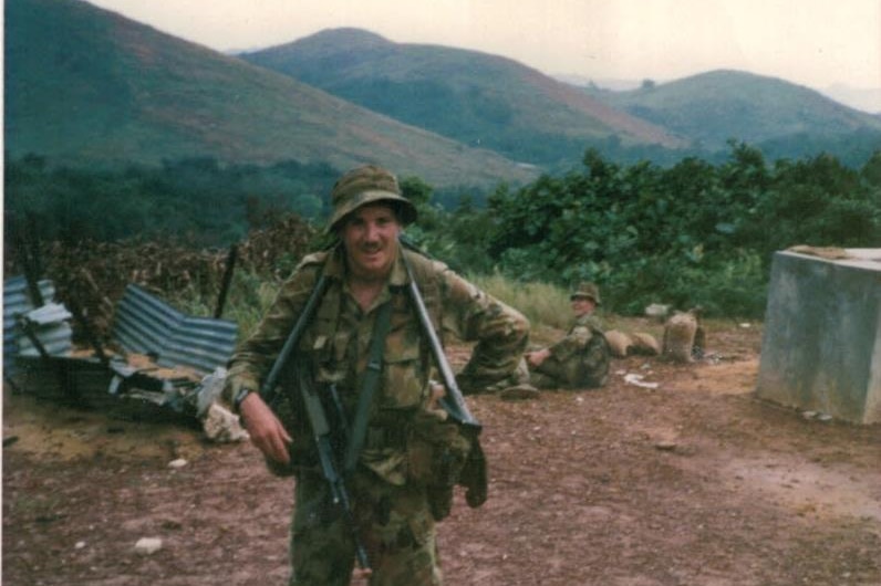 Philip Armstrong in the Army