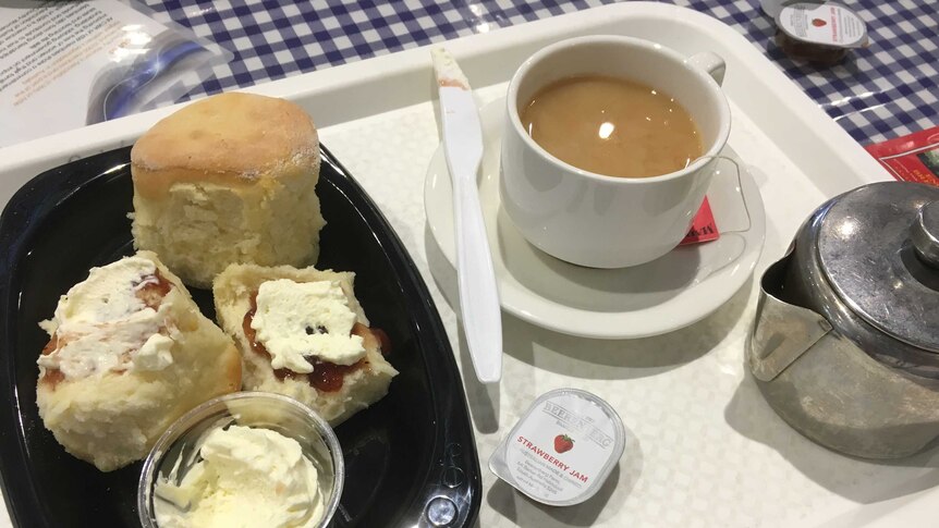 Devonshire Tea served up at the CWA team rooms at the Sydney Royal East Show.