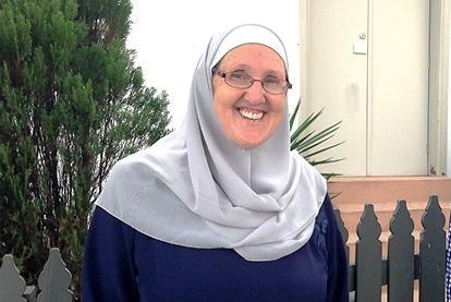 Diana Rah from the Newcastle Muslim Association