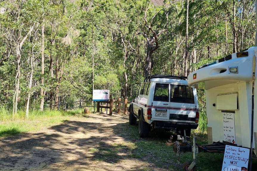 Mount Beerwah from the carpark