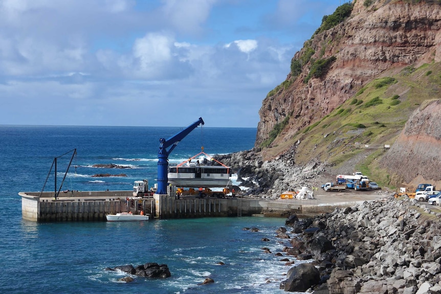 The island's new passenger transfer vehicles have arrived ahead of the cruise ship season.