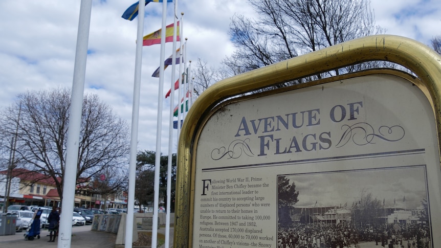 Apartheid-era South African flag removed from Cooma display after years of backlash