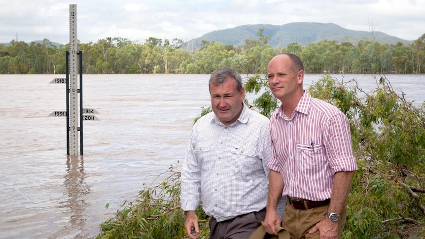 Jack Dempsey and Campbell Newman