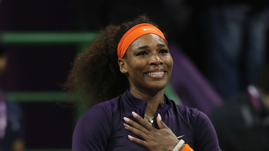 Serena back on top of the world