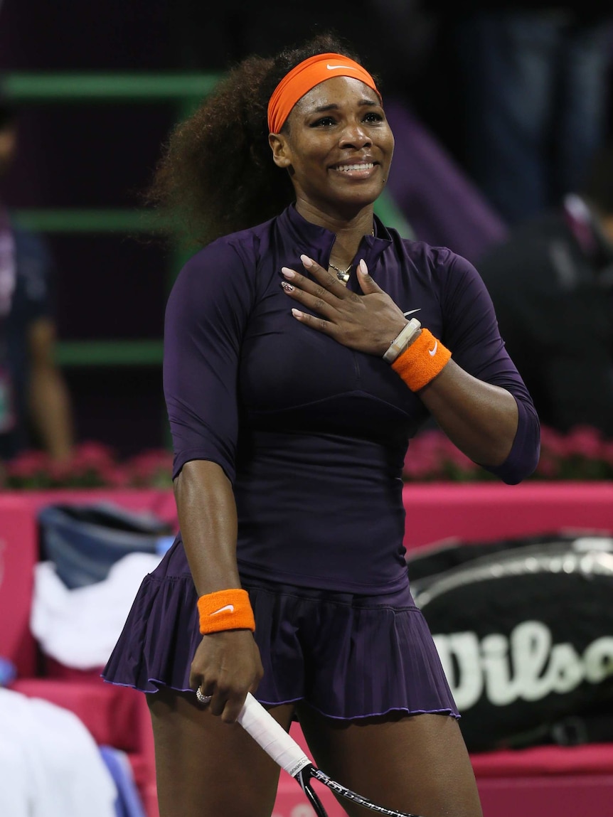 Easy win ... Serena Williams (file photo)