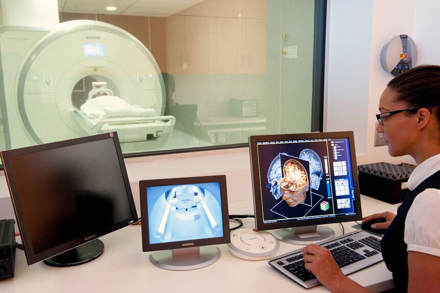 Florey Institute fMRI machine.
