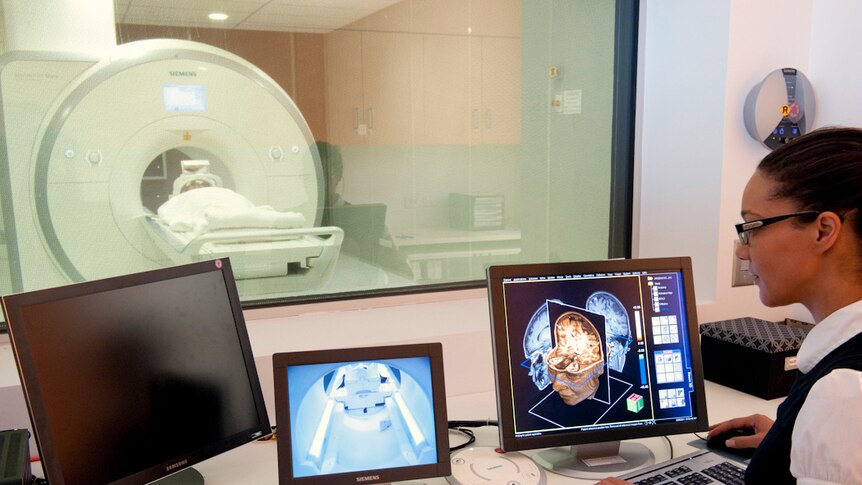 Florey Institute fMRI machine.