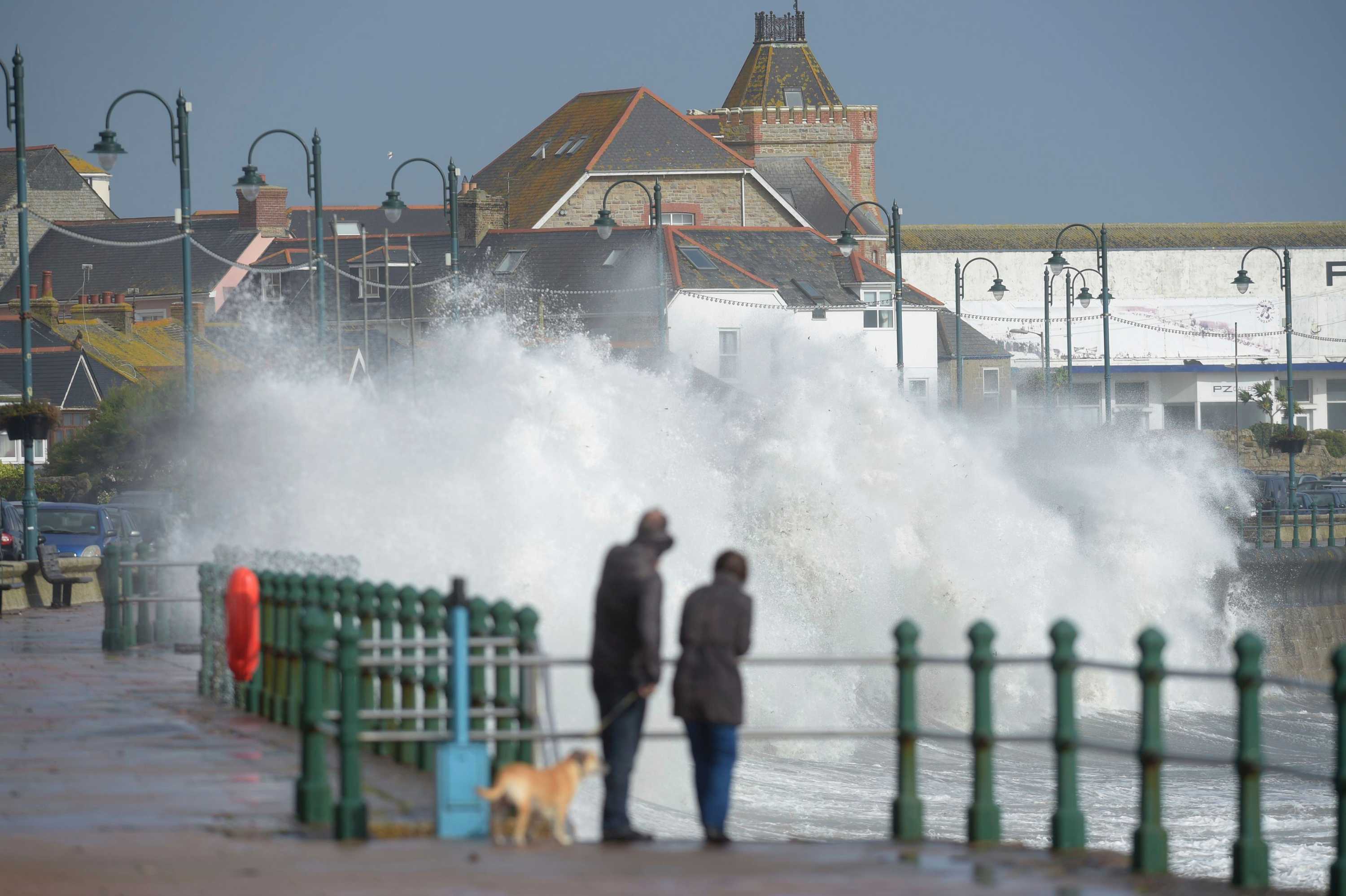Ophelia: Three dead as storm batters Ireland, UK with 'life threatening ...