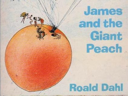 Cover of James and the Giant Peach.