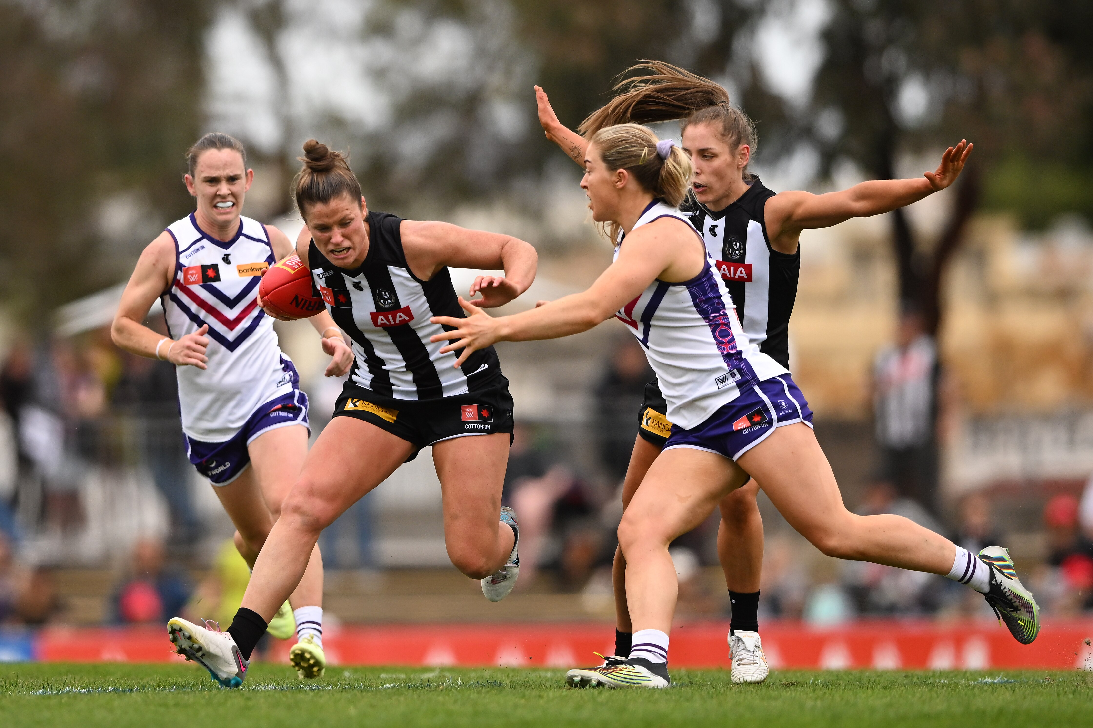 Collingwood defeat Fremantle, Hawthorn beat Western Bulldogs in AFLW