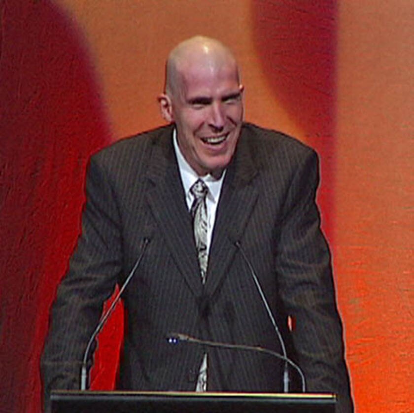 Stynes delivers bald facts on cancer fight - ABC News