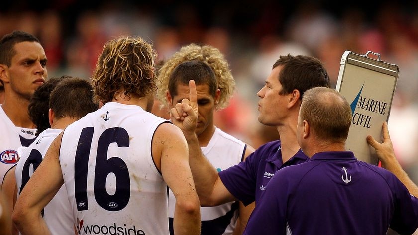 Mark Harvey and the Dockers are not getting ahead of themselves.