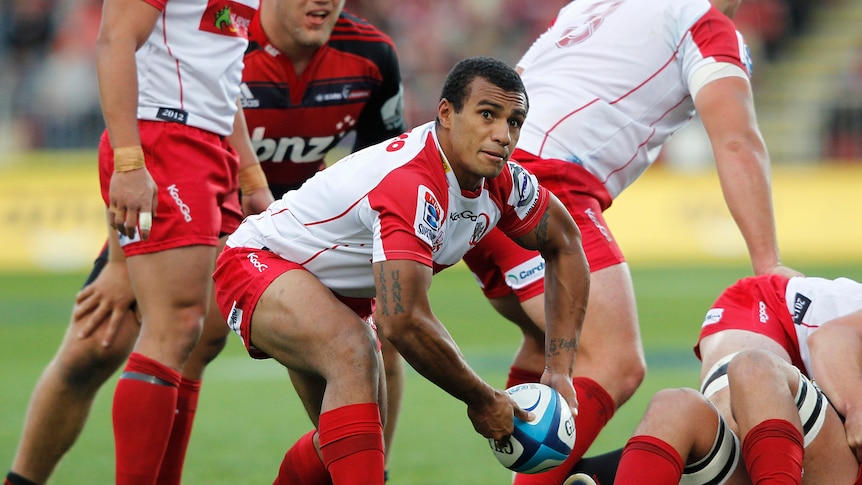 Genia clears from the ruck