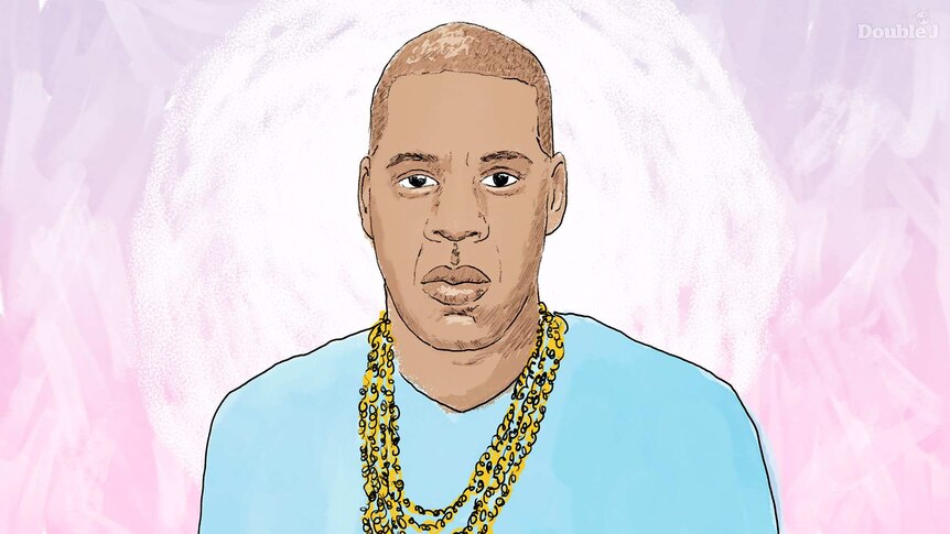 An Illustration of Brooklyn rapper and entrepreneur Jay-Z