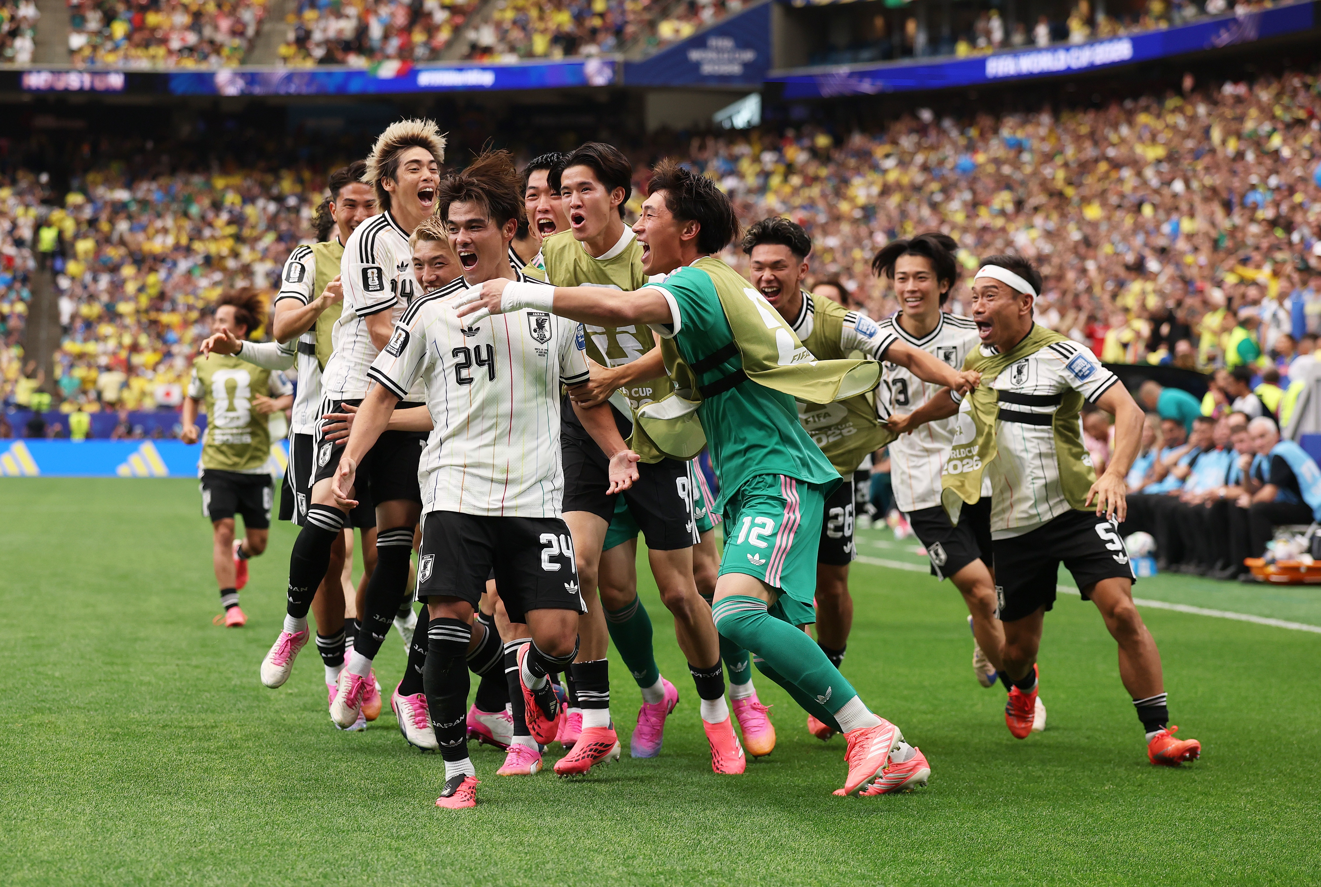 Live: Japan in dreamland with stunning strike against Brazil