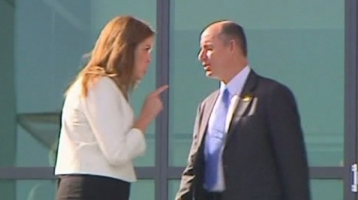 Stuart Robert and Peta Credlin