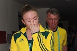 Shattered... Sally Pearson had the victory taken away from her following a four-hour deliberation