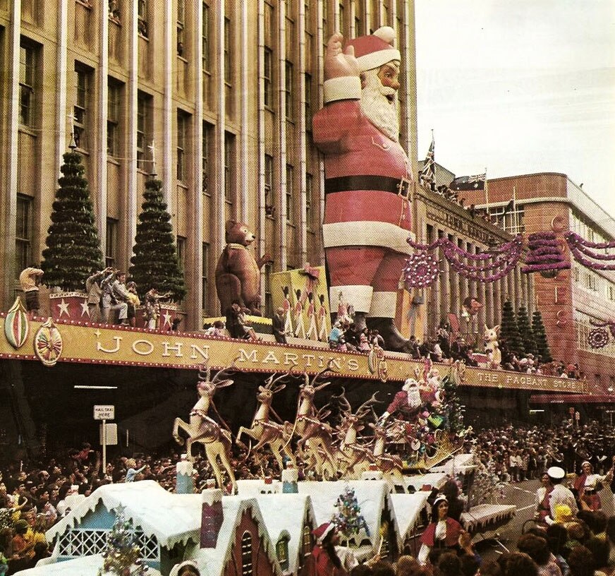Father Christmas out of storage and on display at new Adelaide home on