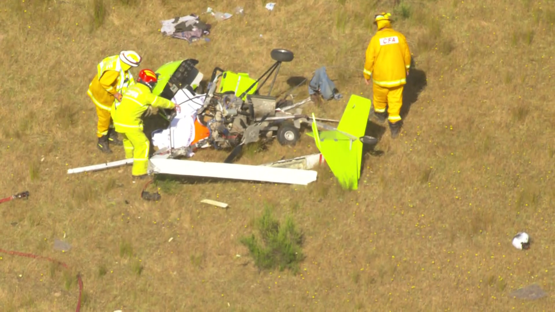 Pilot killed and passenger injured in gyrocopter crash at Goulburn Weir