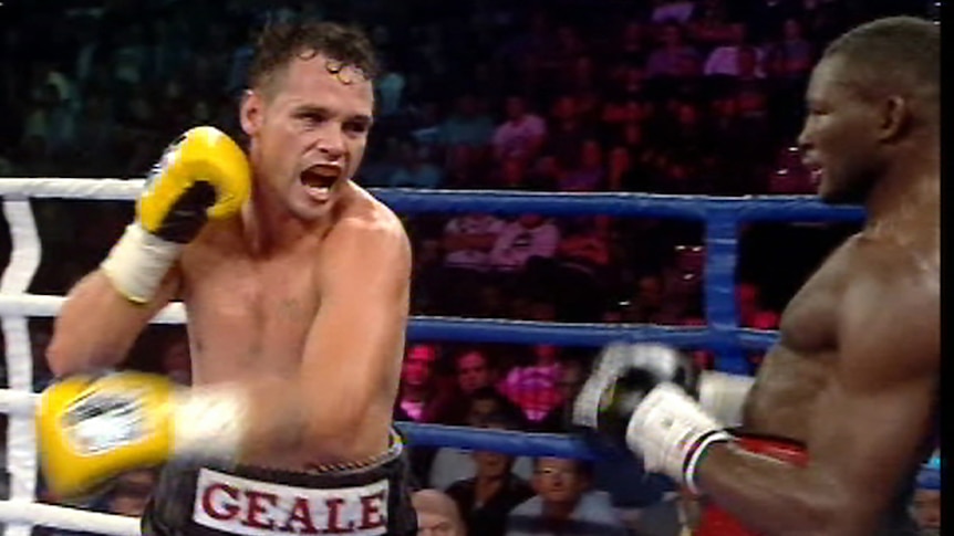 Silencing the challenger ... Daniel Geale won on points against Ghana's Osumanu Adama