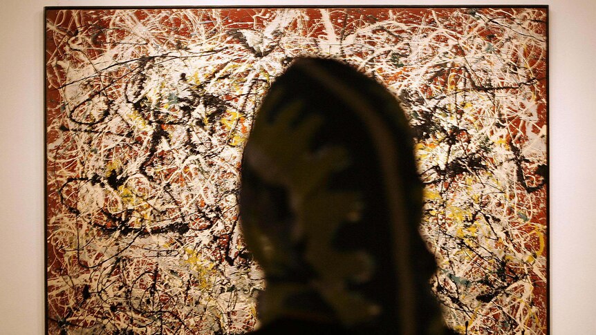 Jackson Pollock - Mural on Indian Red Ground