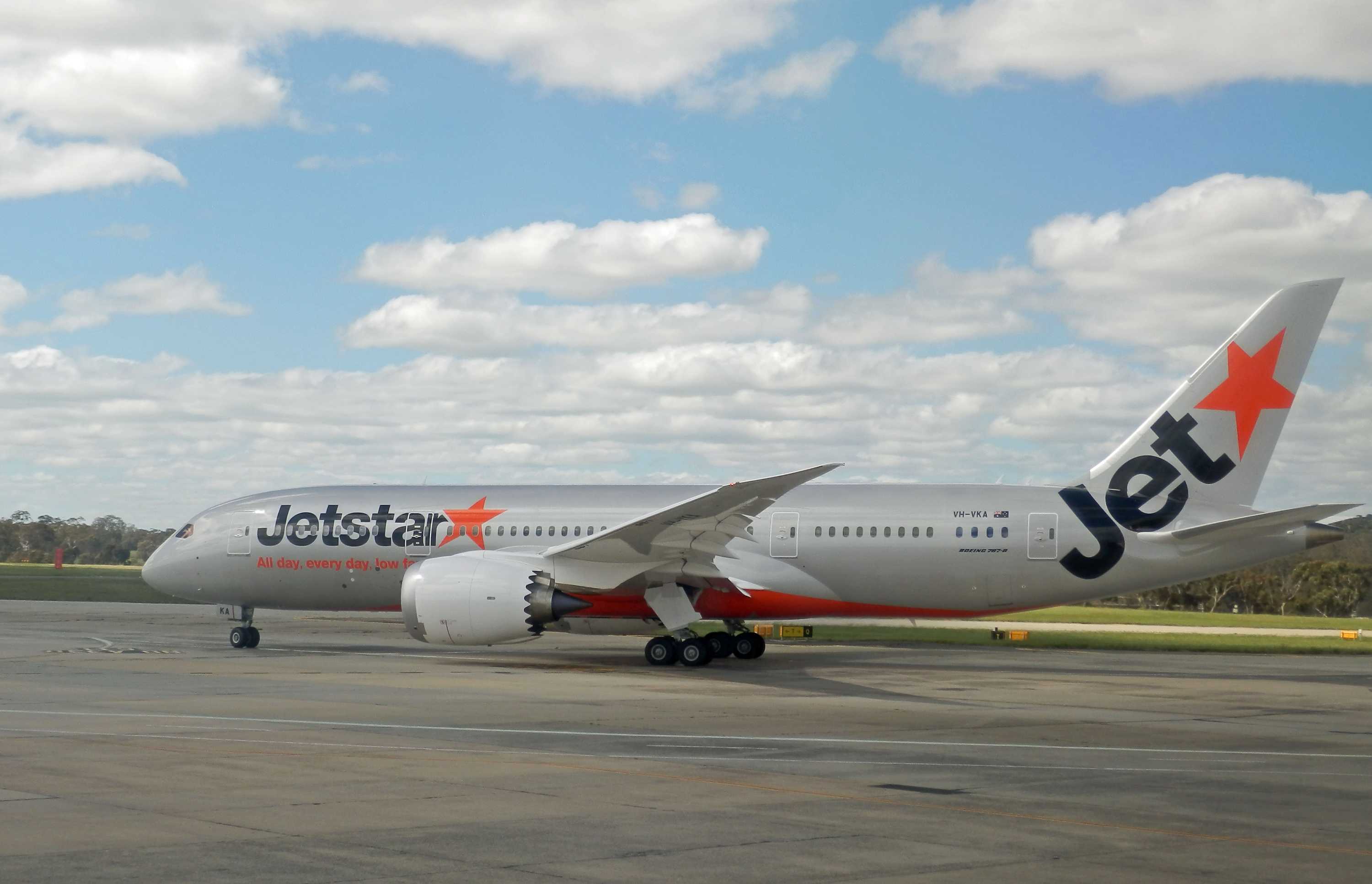 A Jetstar plane