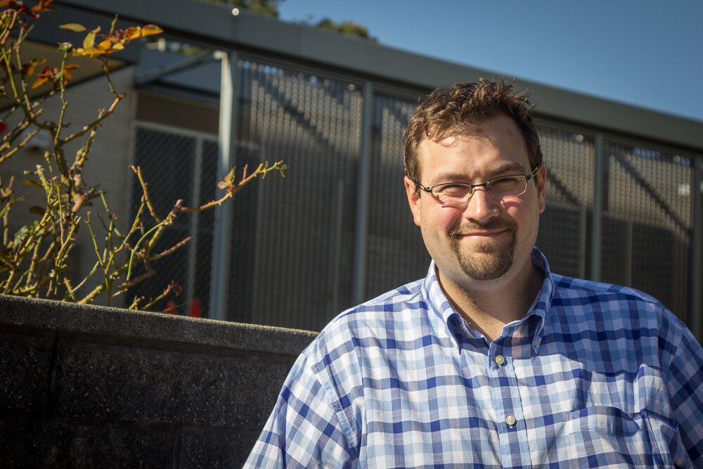 Matt Woods, tour administrator at Perth Observatory