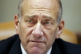 The Israeli Prime Minister Ehud Olmert