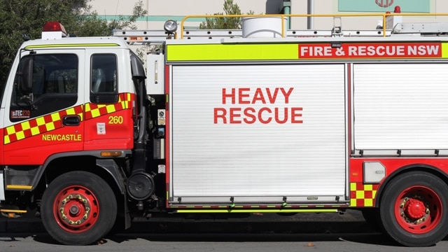 NSW Fire and Rescue generic Newcastle truck