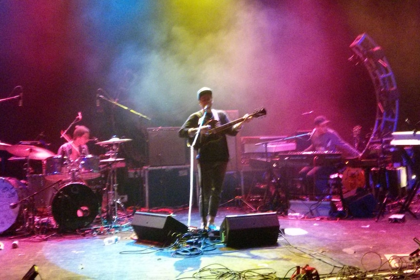 Portugal The Man performing in 2013