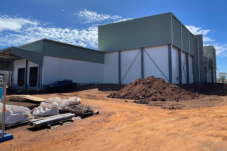 Work is nearing completion at Charleville's Western Meat Exporters
