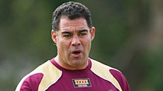 Renewed contract ... Mal Meninga (File photo)