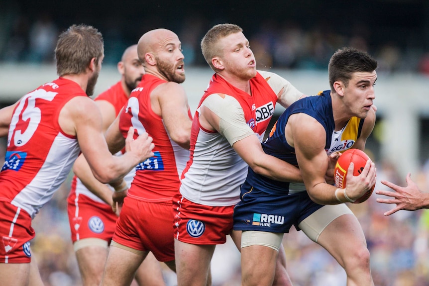 Sydney Swans hold up Elliott Yeo