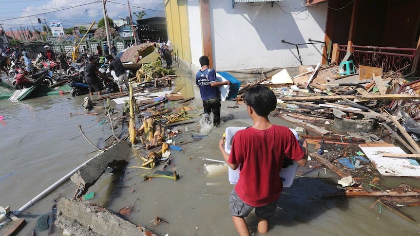 Palu residents turn to looting amid growing desperation for food and aid