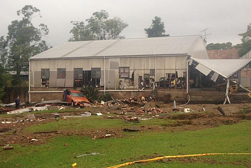 Debris in Dungog