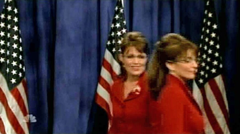 Double take: Tina Fey and Sarah Palin Saturday Night Live