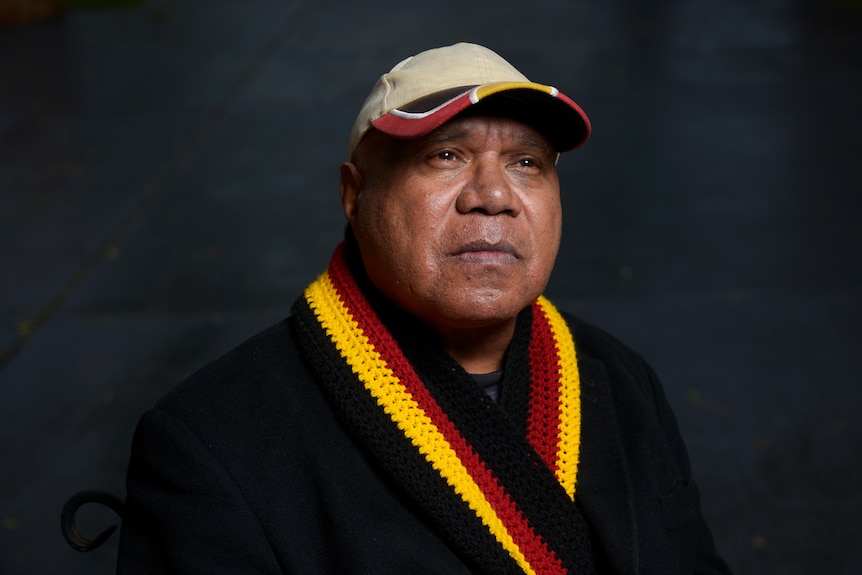 Australian musician Archie Roach poses for photographs.