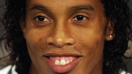 Ronaldinho portrait