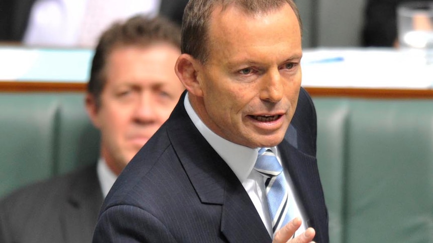 Tony Abbott delivers carbon tax speech