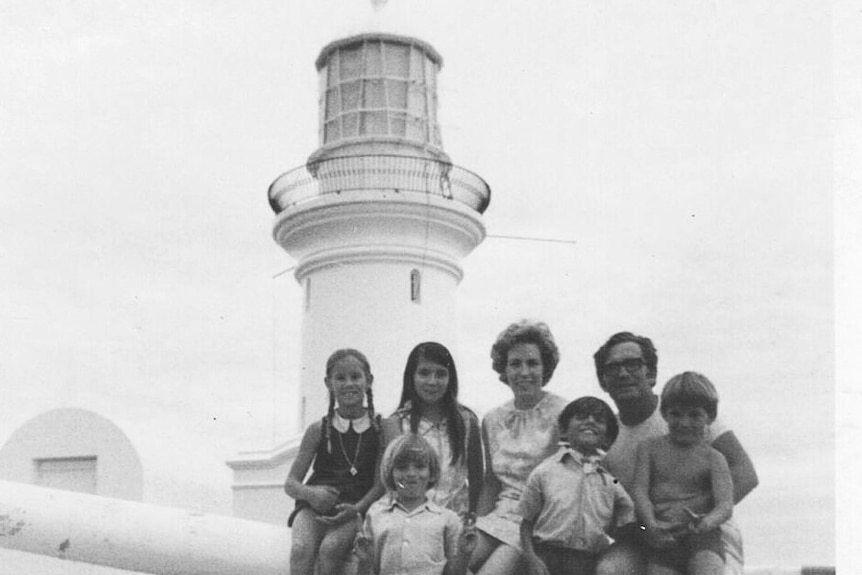 The Ross Family at South Solitary Lighthouse