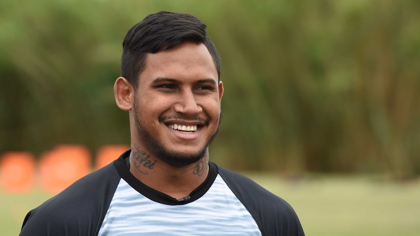 Ben Barba has made his first appearance for French rugby union club Toulon.