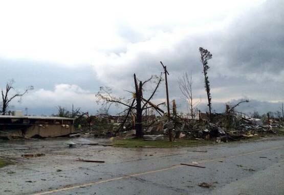 Tornadoes rip through towns in US south-west; at least 17 killed in ...