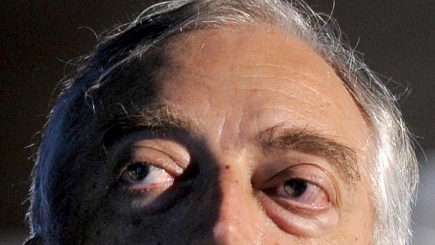 Apology... Lord Monckton (pictured) called Professor Garnaut a fascist.