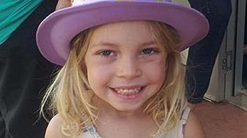 Three-year-old Chloe Campbell